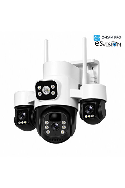 Esvision İCSEE Wifi Ptz 3 Kamera Lens 3x3Mp Es-9001