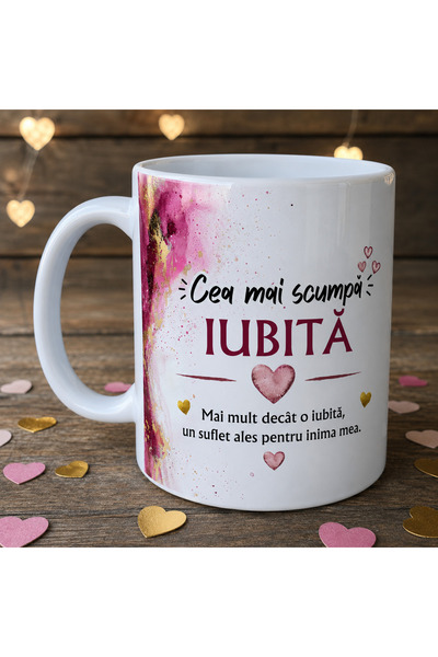 hiperborea Cană cadou „Cea mai scumpă Iubită”