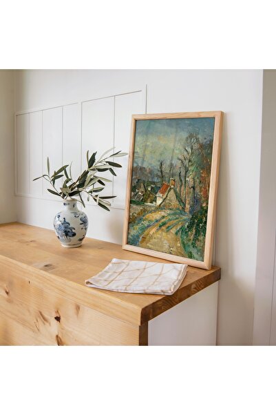 Pegziz Pictură „Întâlnirea pe drum” de Paul Cézanne, Auvers |   Decor de pere...