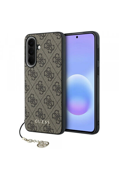 Guess Θήκη για Samsung Galaxy A37 5G, Guess, 4G Classic Logo Charm, Καφέ