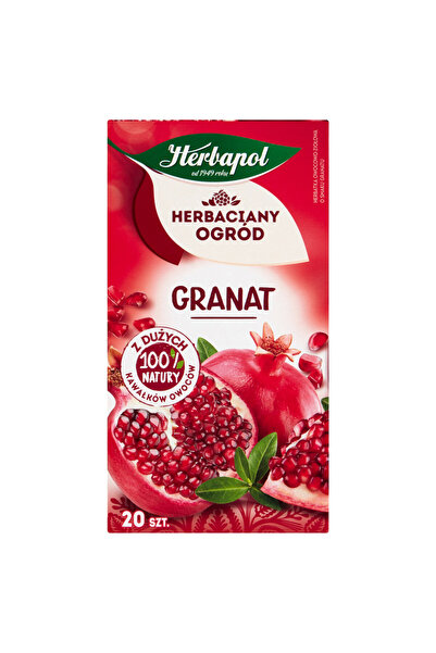 OEM Ceai fructat Herbapol Herbaciany Ogrod Granat, 20 pliculete, aroma naturala