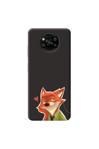 Other Xiaomi Poco X3 /X3 Pro Valentines 15 Black Colored Silicone TPU Θήκη