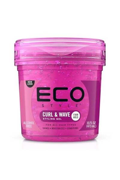 ECOCO جل الشعر إيكو ستايل للتجعيد والتموج، تركيبة خالية من الكحول ومضادة للحك...