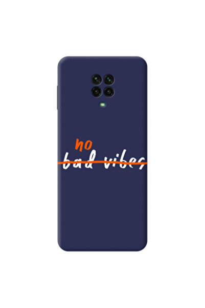 Other Xiaomi Redmi Note 9 Pro No bad vibes 2 Dark blue Colored Silicone TPU Θήκη
