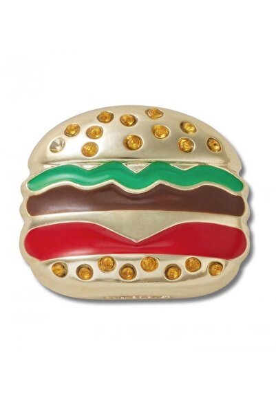 Crocs Jibbitz Gold Burger Unisex Aksesuar