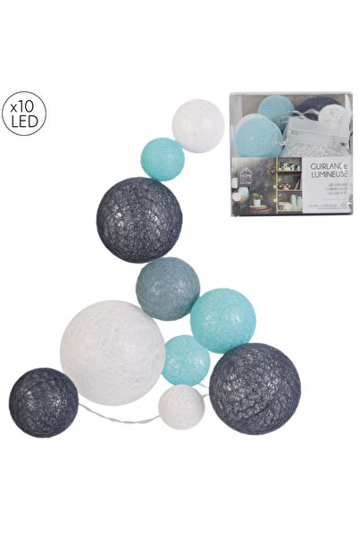 Home Deco Kids Διακοσμητική Γιρλάντα 10 LED (192 εκ.) Με Μπαταρία - Μπλε (002...