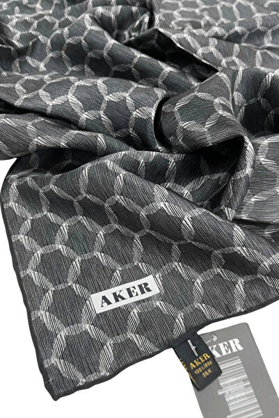 Aker Sura Silk Patterned Scarf 9117701