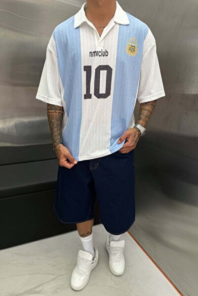 NOMARC Baby Blue Forma Tshirt