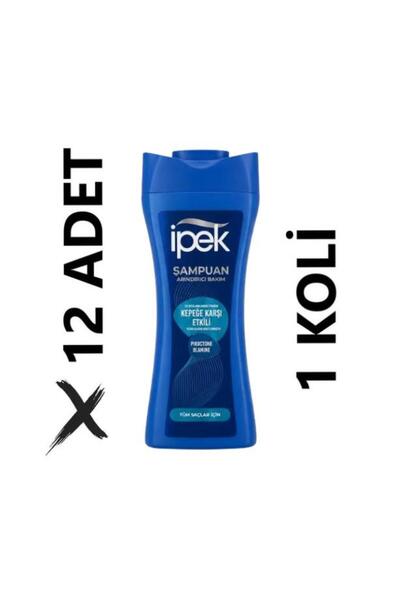 İpek شامبو فعال ضد القشرة لجميع أنواع الشعر 12 × 480 مل