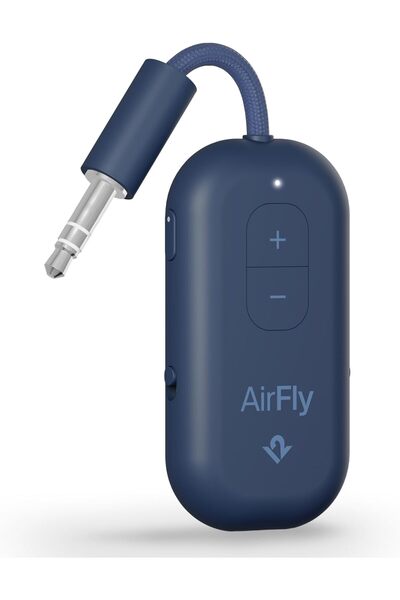 Twelve South AirFly Pro 2 Bluetooth 5.0 Transmitter/Receiver for TV/Airplane ...