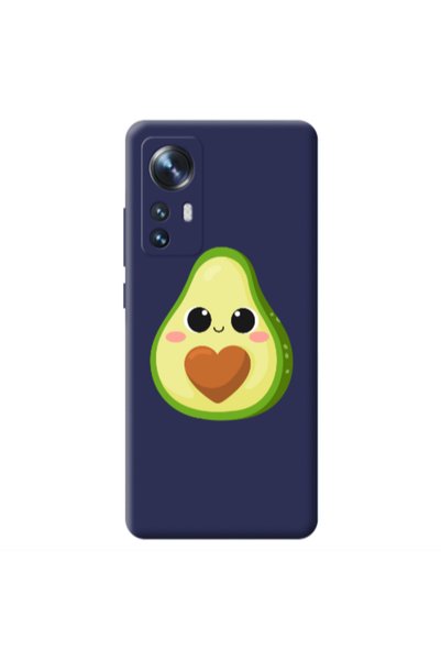 Other Xiaomi Mi 12 Baby avocado Dark blue Colored Silicone TPU Θήκη