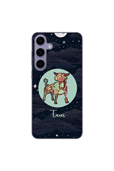 OEM Case compatible with Samsung Galaxy S24 Plus Silicone Gel Tpu Taurus Horo...