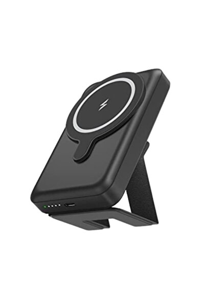 TU&YA Μαγνητικό Ασύρματο Power Bank, Αναδιπλούμενη Βάση, Γρήγορη Φόρτιση 15W ...