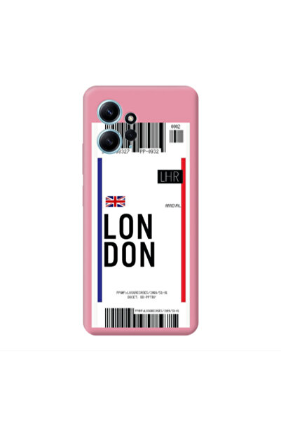 Other Xiaomi Redmi Note 12 4G London Arrival Pink Colored Silicone TPU Θήκη