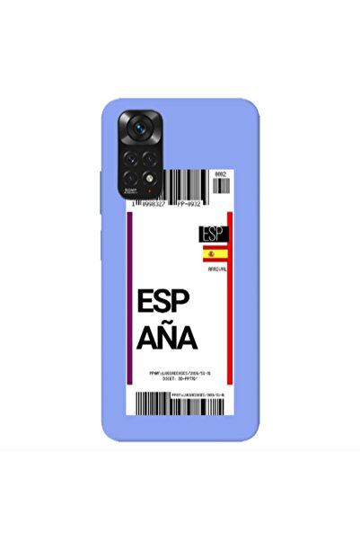 Other Xiaomi Redmi Note 11 4G Espana Arrival Light Purple Colored Silicone TP...