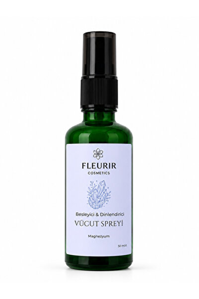 Fleurir Doğal Magnezyum Vücut Spreyi 50 ml | Besleyici ve Dinlendirici Günlük Bakım Spreyi