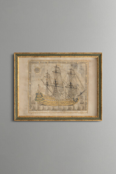epiqart Kalyon Calligraphy - Vintage Patterned Painting - Fine Model