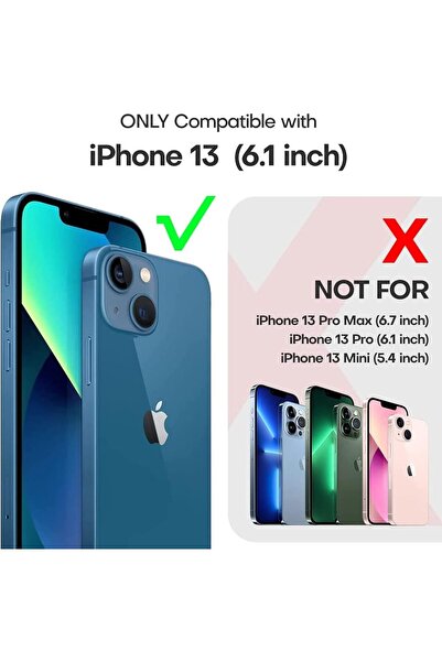 Urban URBANNX iPhone 13, Women Floral Pattern Design TPU Bumper Phone Case Fl...
