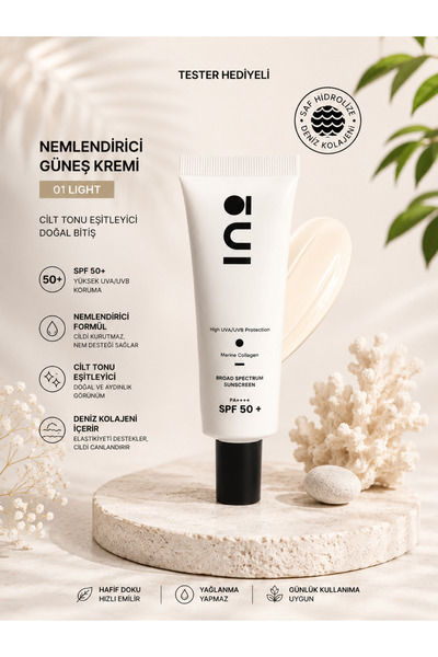 inobeauty Broad Spectrum 01 Light Sunscreen Spf50+ 50 ml – Anti-Blemish Skin ...