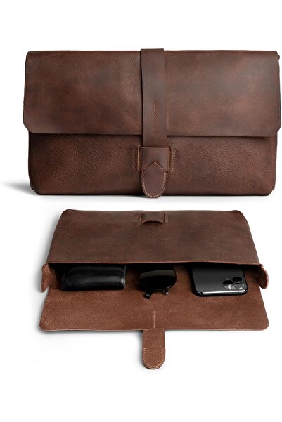 Hide & Drink Small Handbag for Adults Unisex in Bourbon Brown