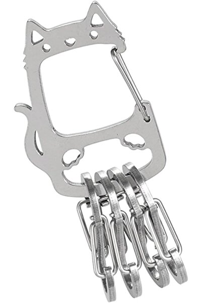 Arabest Compact Stainless Steel Keychain,Easy Attach,Detach,for Hikers,RV Use...