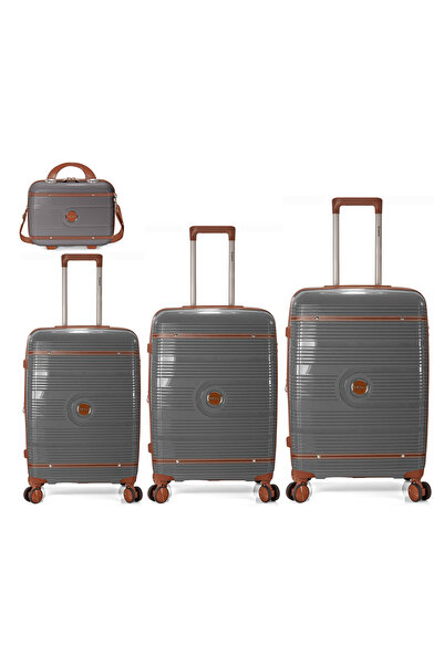 Benzi Set de trolere extensibile, Benzi, Polipropilenă, Lacăt cu combinație, ...