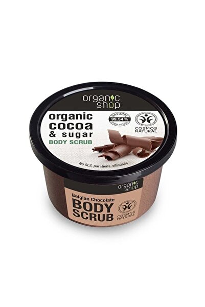 organic shop Body Scrub Belgian Chocolate Scrub Απολεπιστικό Σώματος με Βελγι...