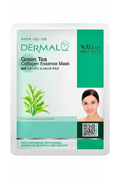 Dermal Green Tea Colagen Essence Mask 23gr