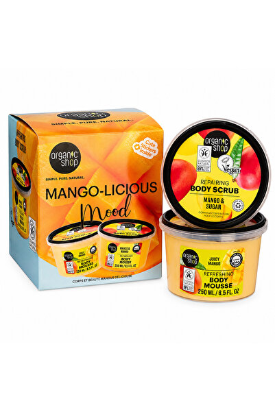 Natura Siberica Organic Shop Mango-licious Mood Promo με Mango &amp; Sugar Bo...
