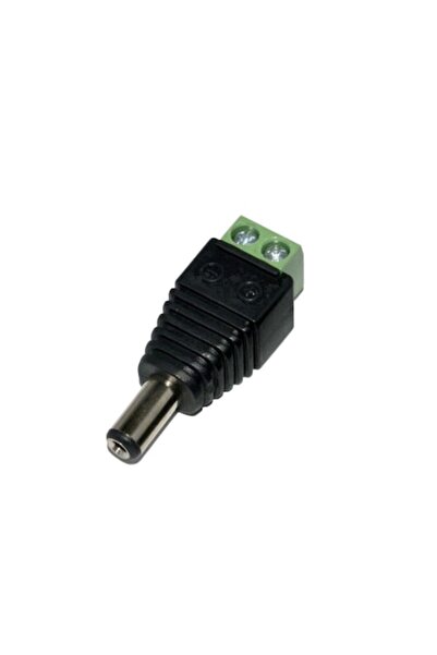 Dodaco Conector de alimentare tată CCTV pentru camere de supraveghere, 12V CC...
