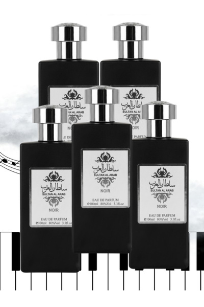 Sultan 5 قطع من عطر ألب أراب نوير 100 مل