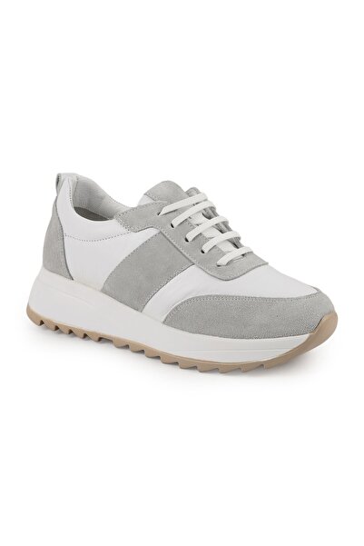 Libero L086.925 Genuine Suede Leather Thick Eva Sole Comfortable Women's Sneaker