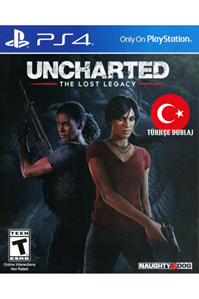 NaughtyBoy Sony Uncharted Kayıp Miras Ps4 ve Ps5 Uyumlu Türkçe Dublaj Dijital