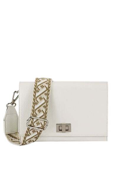 Flora&Co Paris Бял портфейл тип чанта Flora&CO F5003 14