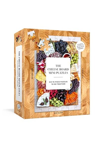 Harper Collins The Cheese Board Mini Puzzles Six 70Piece Puzzles To Do Together