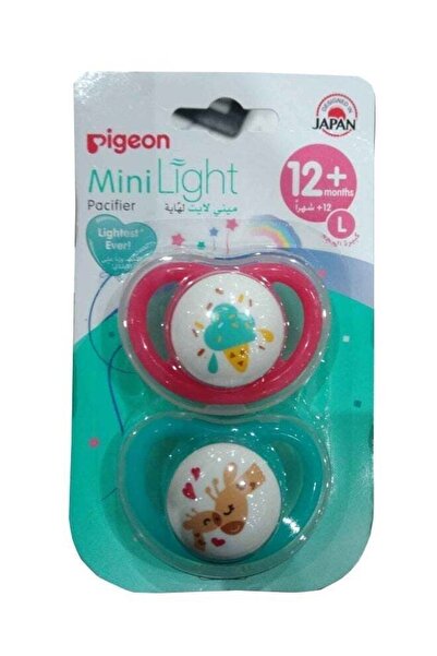 pigon PIG MINI LIGHT PACIFIER 12M+ L 79917 2S: 3124