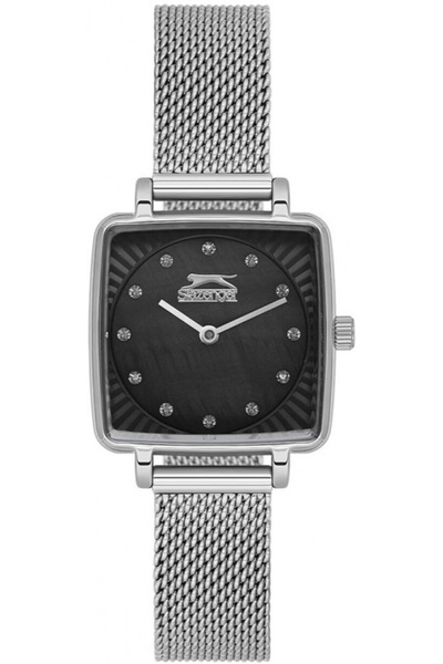 Slazenger Ceas de damă SL.09.2255.3.01 — argintiu, elegant, perfect ca un cadou.