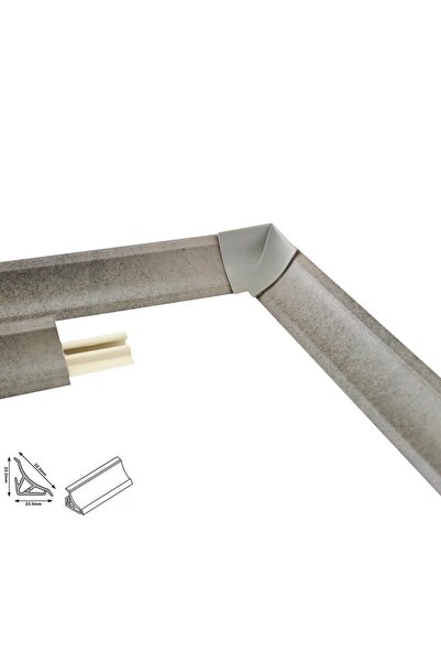 KYCT Profil etansare blat bucatarie 23 x 23 mm Consuela 1,5 m