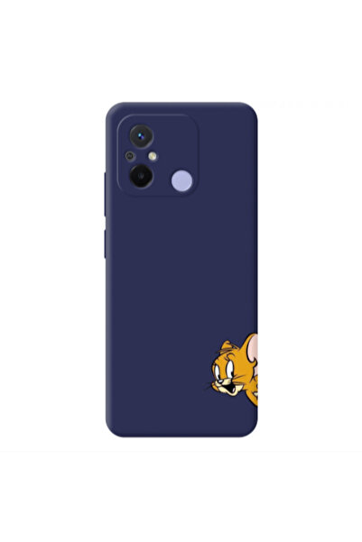 Other Xiaomi Redmi 12C Jerry 2 Dark blue Colored Silicone TPU Θήκη