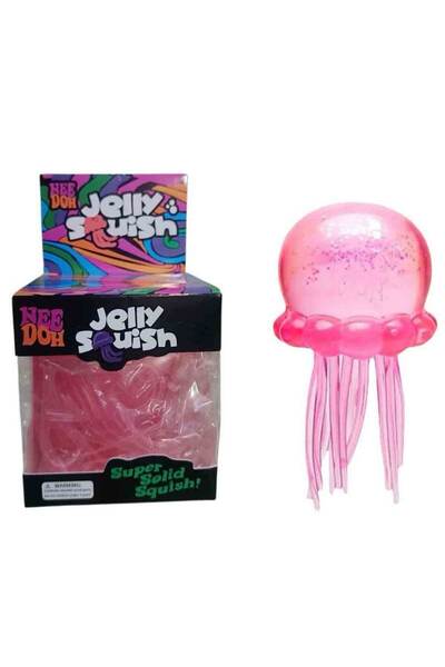 OEM Needoh Jelly Squish Ahtapot - Pembe