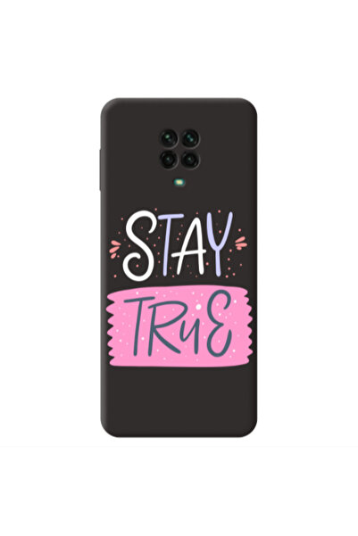 Other Xiaomi Redmi Note 9 Pro Stay True Black Colored Silicone TPU Θήκη