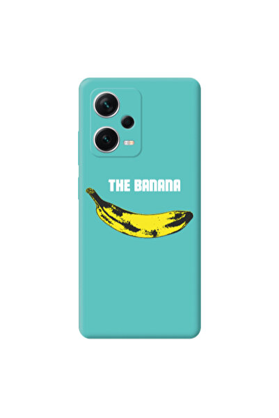 Other Xiaomi Poco X5 The banana Turquoise Colored Silicone TPU Θήκη