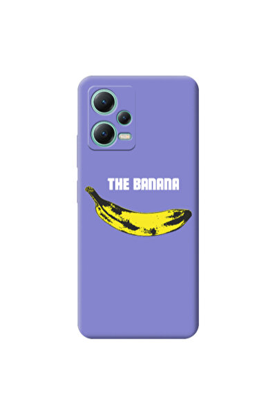 Other Xiaomi Redmi Note 12 Pro 5G The banana Purple Colored Silicone TPU Θήκη