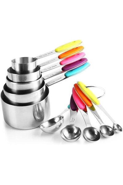 The Bros Set of Salt and Pepper Grinder 2 pack Salt and Pepper Shakers with S...