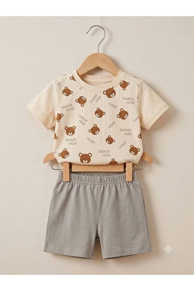 Milanlı Kids Boy's Cotton Summer Set (Top and Bottom)