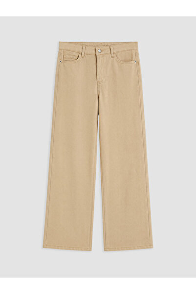 LC Waikiki Rmz Gi̇yi̇m Farkiyla Wide Leg Women's Jean Pants