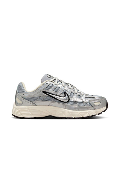 Nike P-6000 Retro Koşu Stili Günlük Spor Ayakkabı Metalik Gümüş / Siyah / Fil...