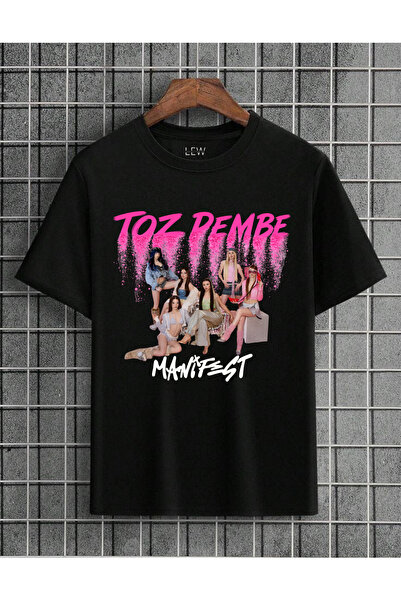lovver Manifest Toz Pembe Şarkı Konser Tasarımı Özel Tasarım Premium Baskı Pa...