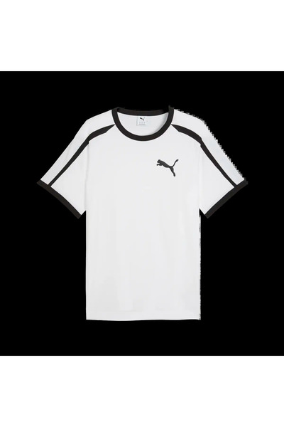 Puma T7 Ringer Tee Beyaz Erkek T-Shirt & Polo