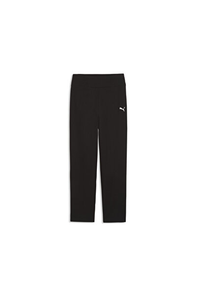 Puma ESS ELEVATED High Waist Straight Leg Rib Pants G